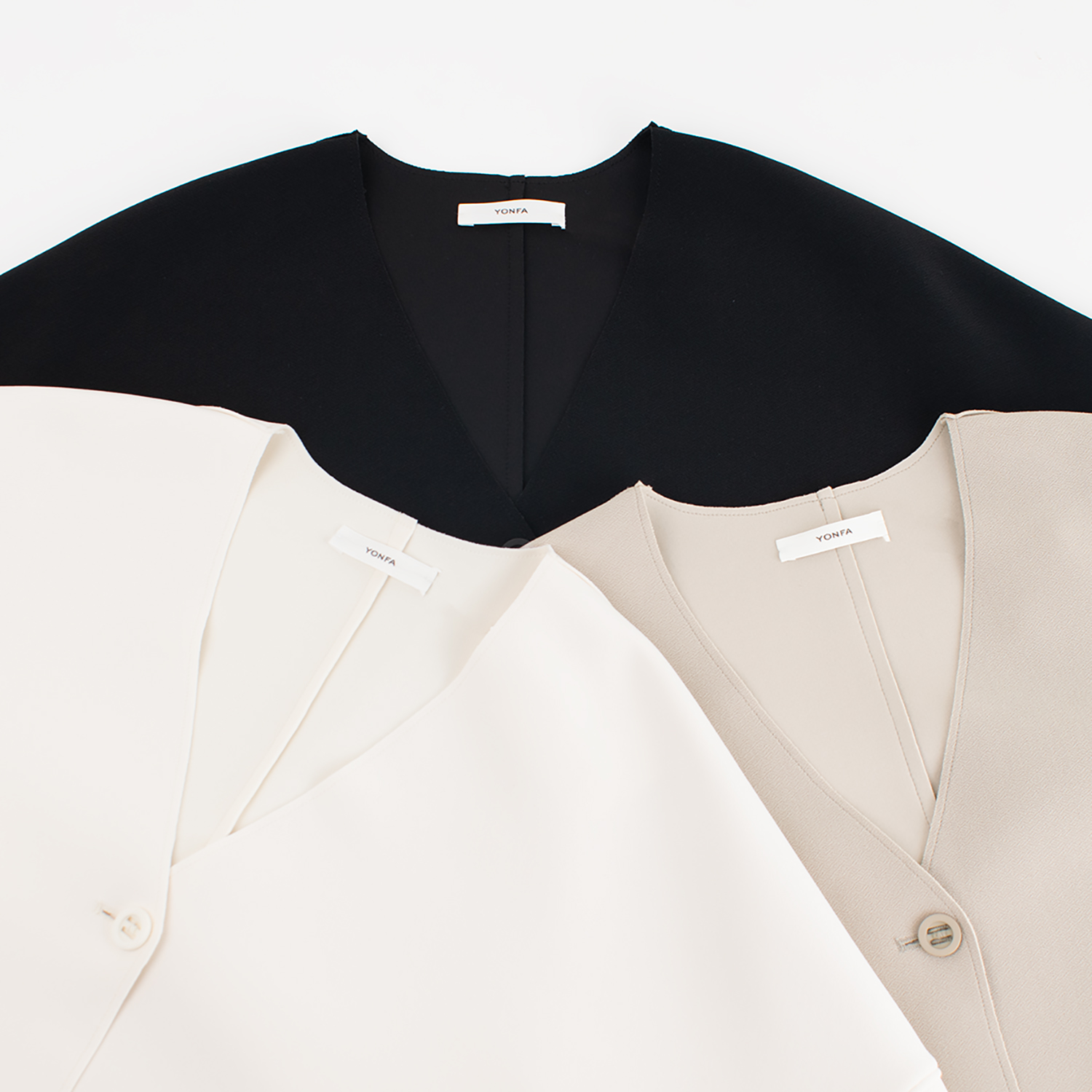 YONFA / 【1/17 19:00 ~ PRE ORDER】クーコーVネックルーズ