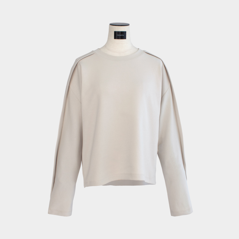 YONFA / フラッシー L/S ティー (white)