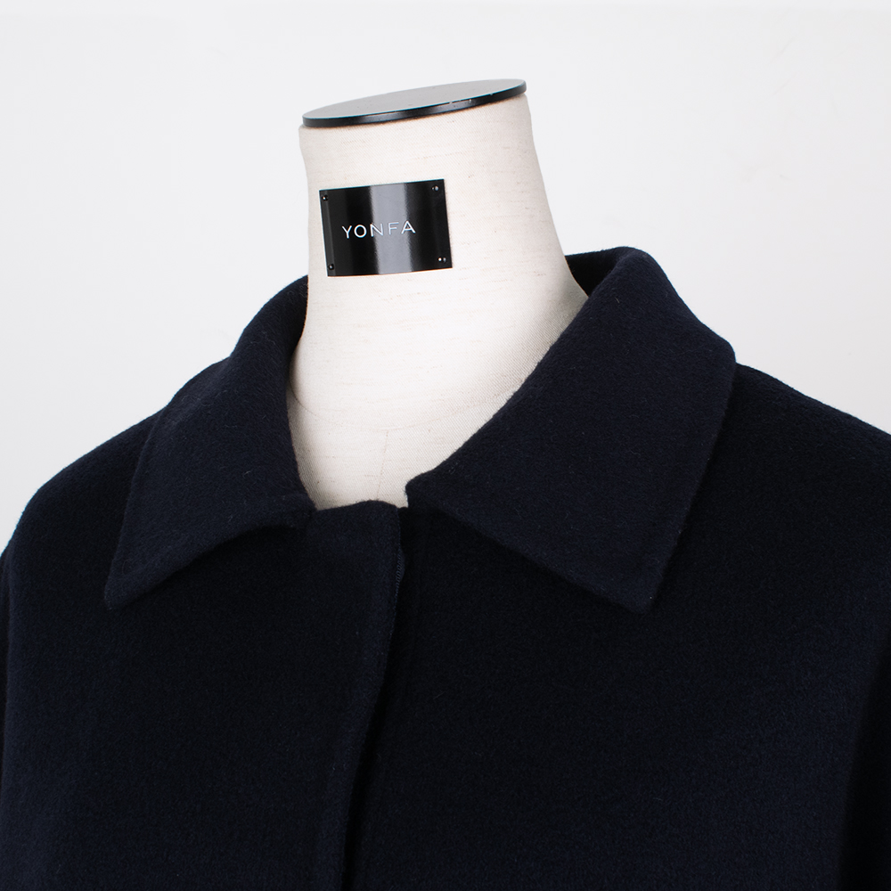 数回着用　美品　YONFA コクーンロングリバーコート　チャコールグレー 数回着用 美品 YONFA コクーンロングリバーコート チャコールグレー 数