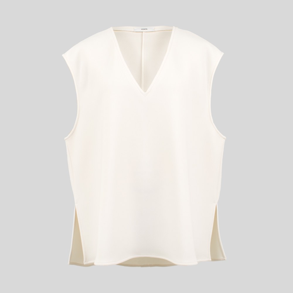 クーコーベスト　yonfa YONFA / 【SAMPLE SALE】クーコーベスト (milk)