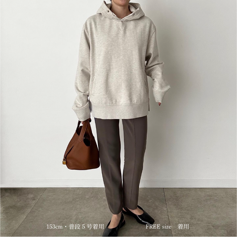 yonfa ルーズパーカー (gray) | comonuevo.com.co